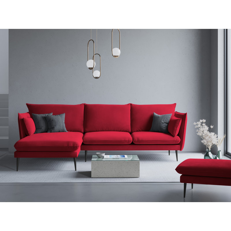Canora Grey Adoraim 3 Piece Upholstered Made to Order Corner Sofa